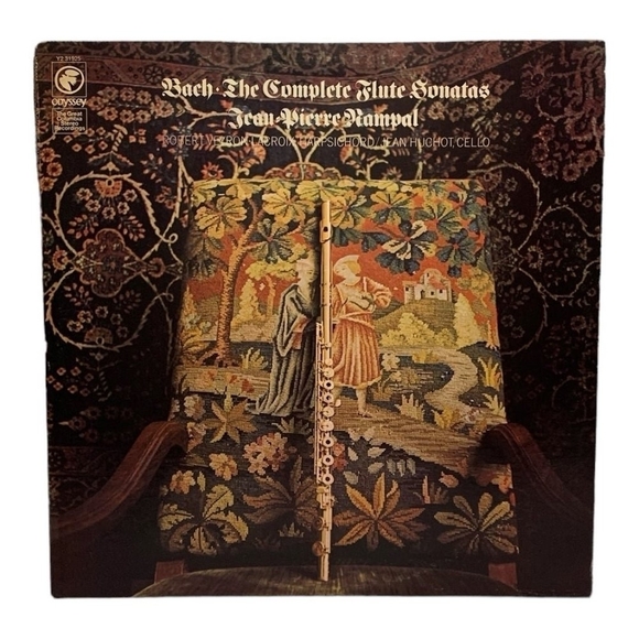 LP Johann Sebastian Bach - Jean-Pierre Rampal - The Complete Flute Sonatas - Picture 1 of 2